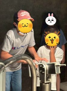 翔ちゃん　水鉄砲